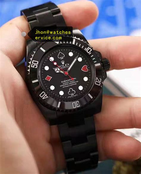 rolex submariner poker face replica